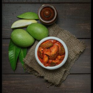 mango pickle (మామిడి పచ్చడి)