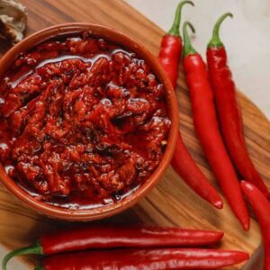 pandumirchi pickle (పండుమిర్చి పచ్చడి)